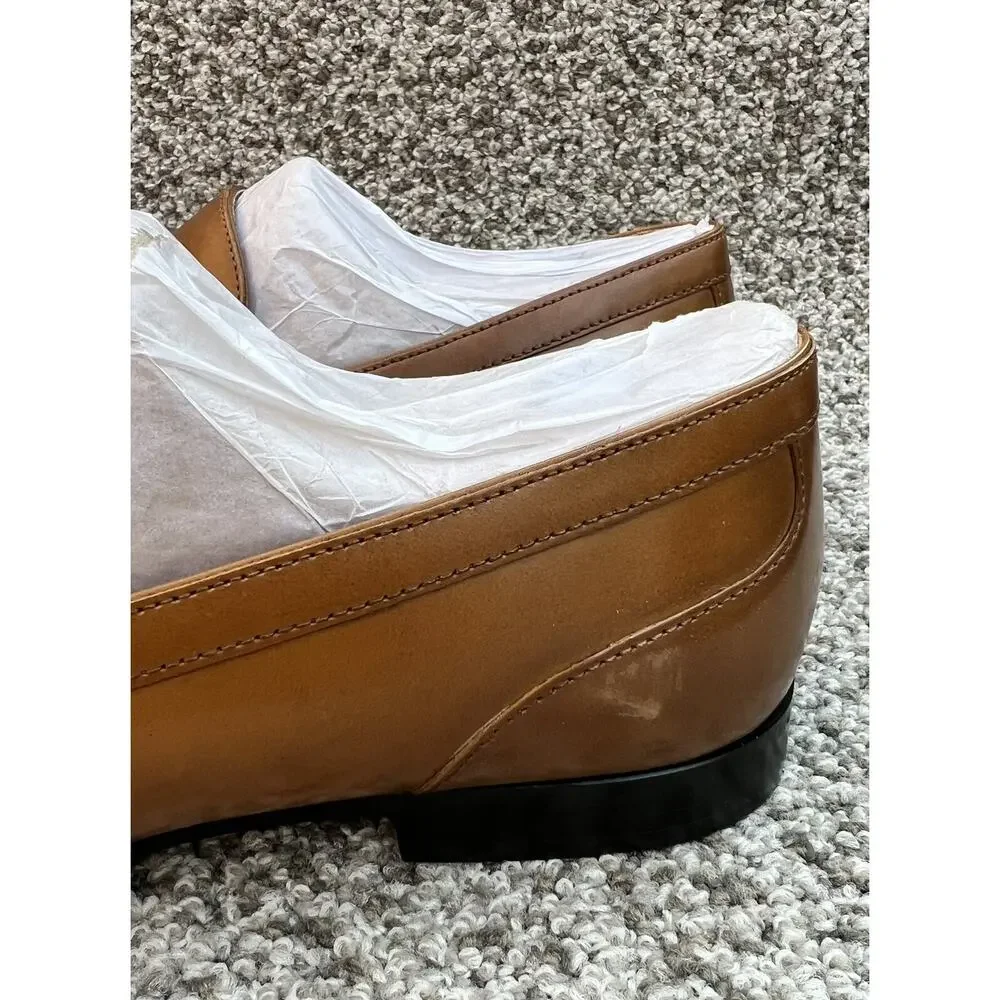 ALDO Marinho Loafers Brown (Cognac Leather Smooth) Men's 11 US Size - Picture 14 of 15
